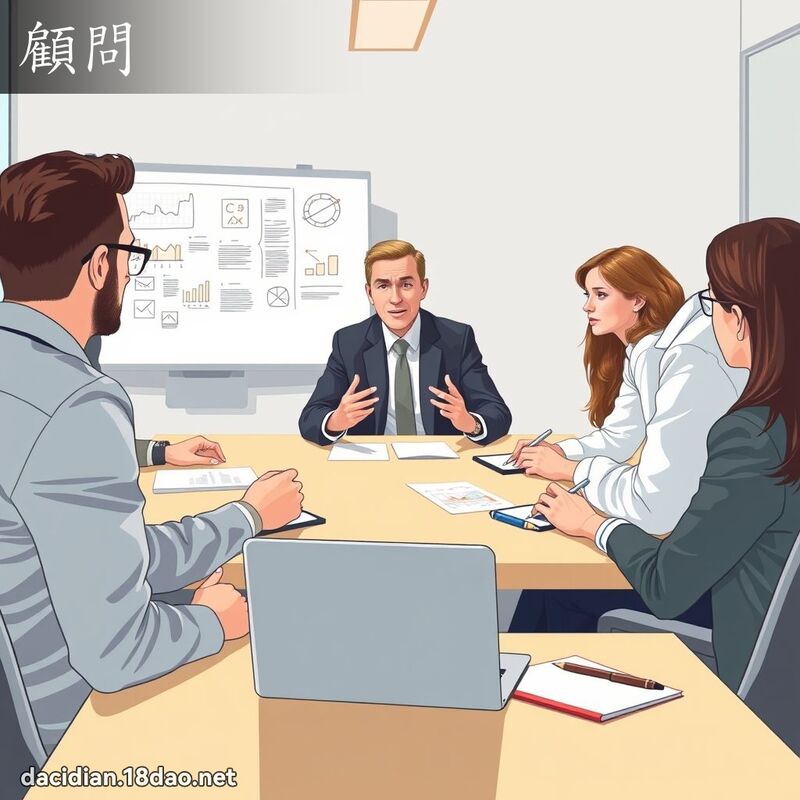 顾问 - 国语大辞典配图