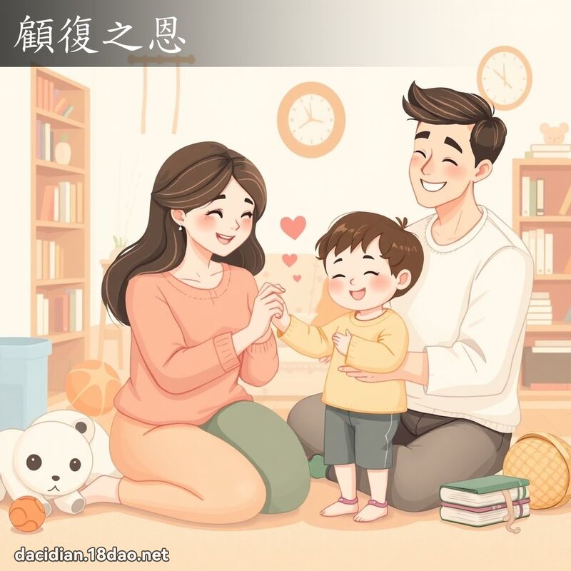 顾復之恩 - 国语大辞典配图