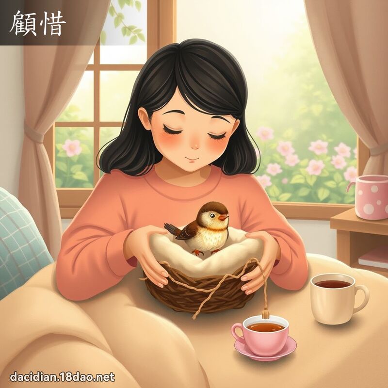 顾惜 - 国语大辞典配图