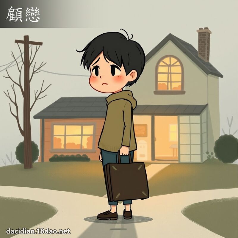 顾恋 - 国语大辞典配图