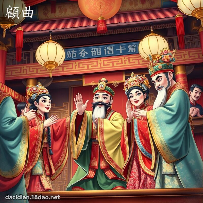 顾曲 - 国语大辞典配图