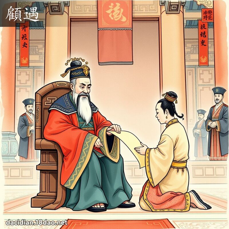 顾遇 - 国语大辞典配图