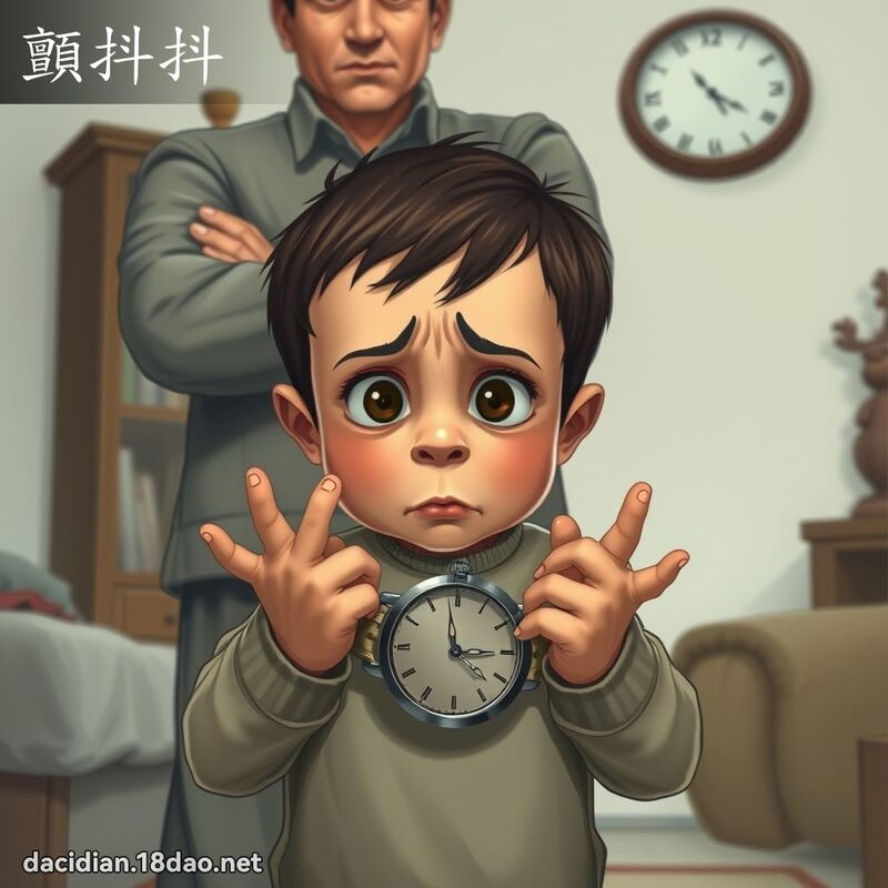顫抖抖 - 國語大辭典配圖