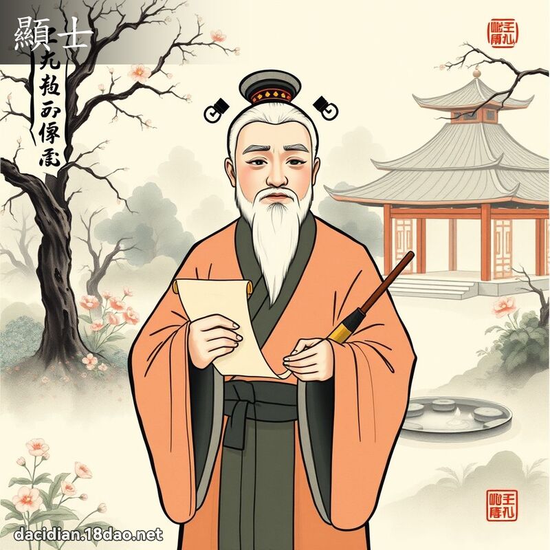 显士 - 国语大辞典配图