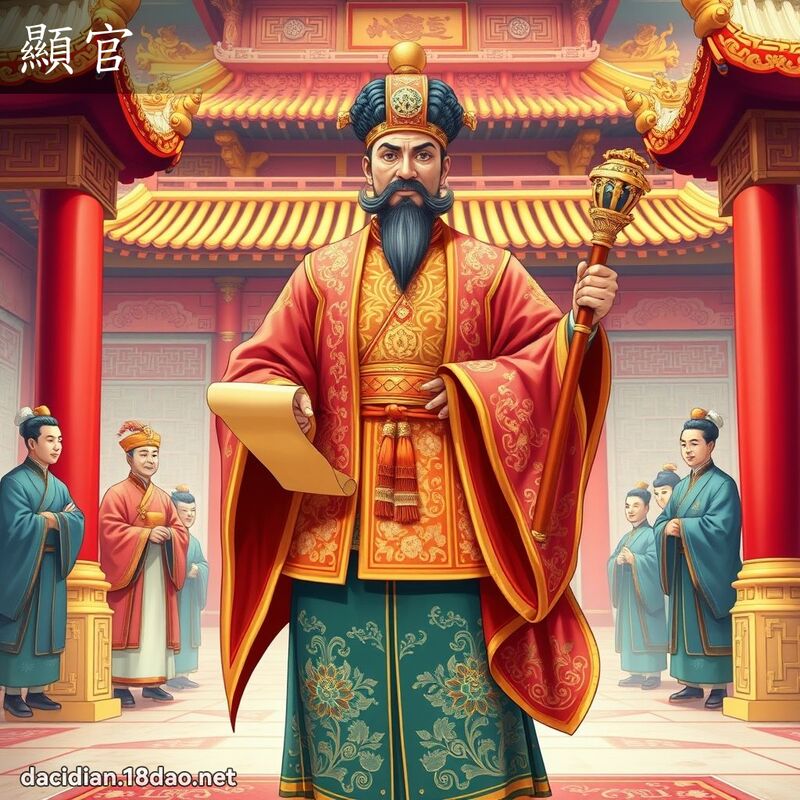 显官 - 国语大辞典配图