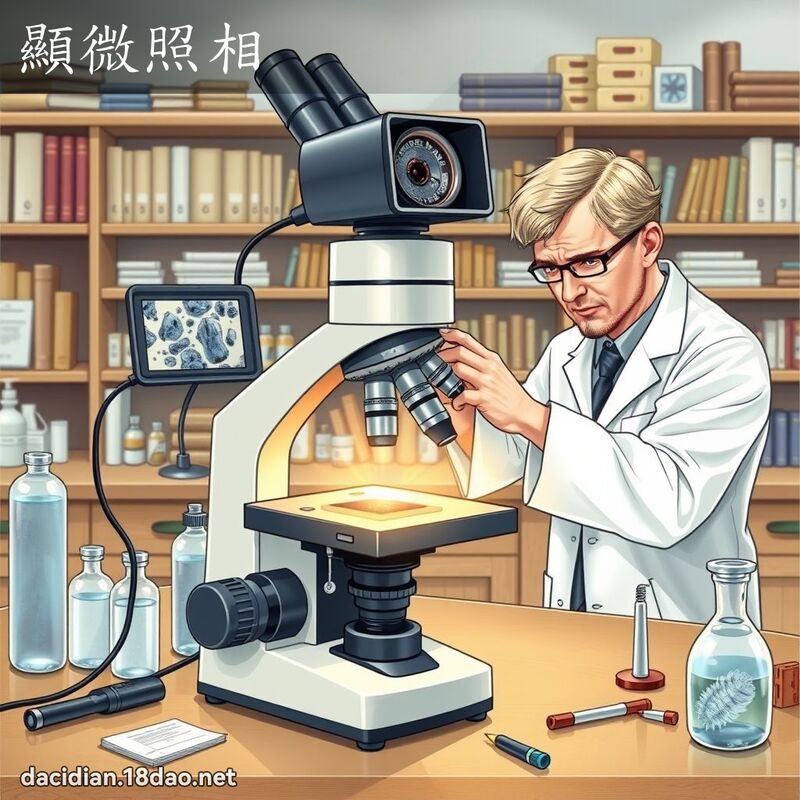 顯微照相 - 國語大辭典配圖