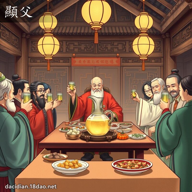 显父 - 国语大辞典配图
