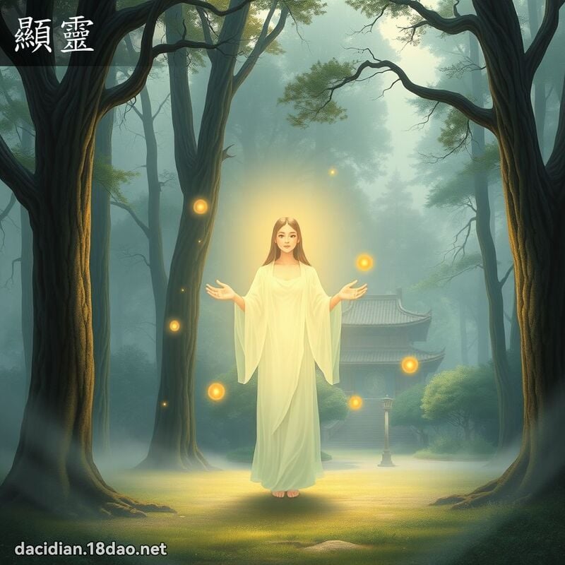 顯靈 - 國語大辭典配圖