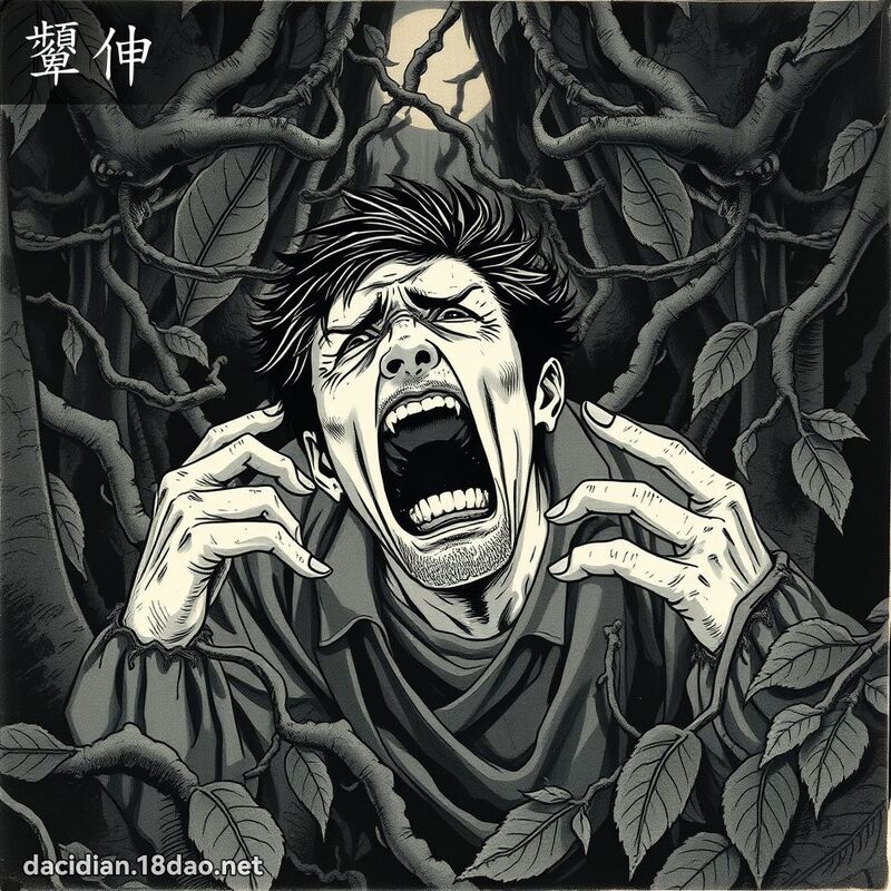 顰伸 - 國語大辭典配圖