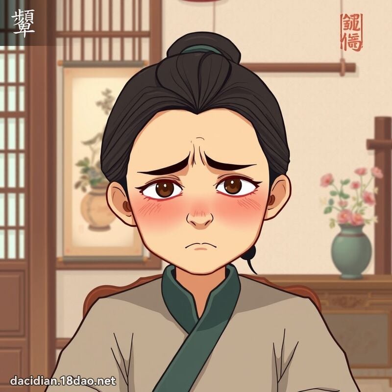 顰 - 国语大辞典配图