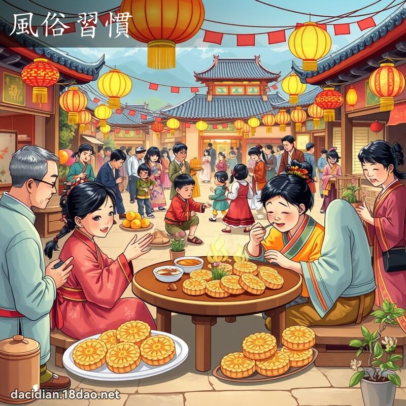 风俗习惯 - 国语大辞典配图