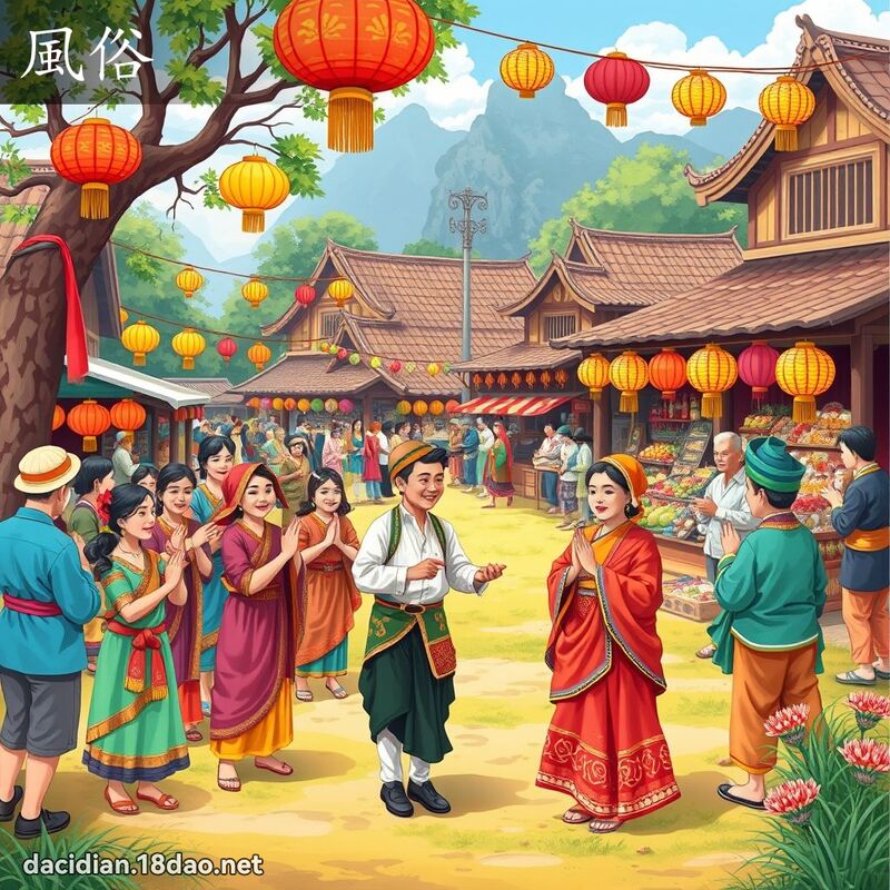 風俗 - 國語大辭典配圖