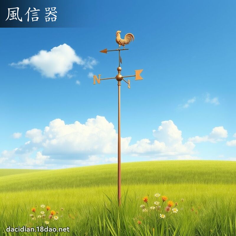 風信器 - 國語大辭典配圖