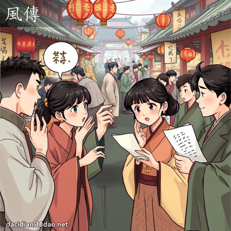 風傳 - 國語大辭典配圖