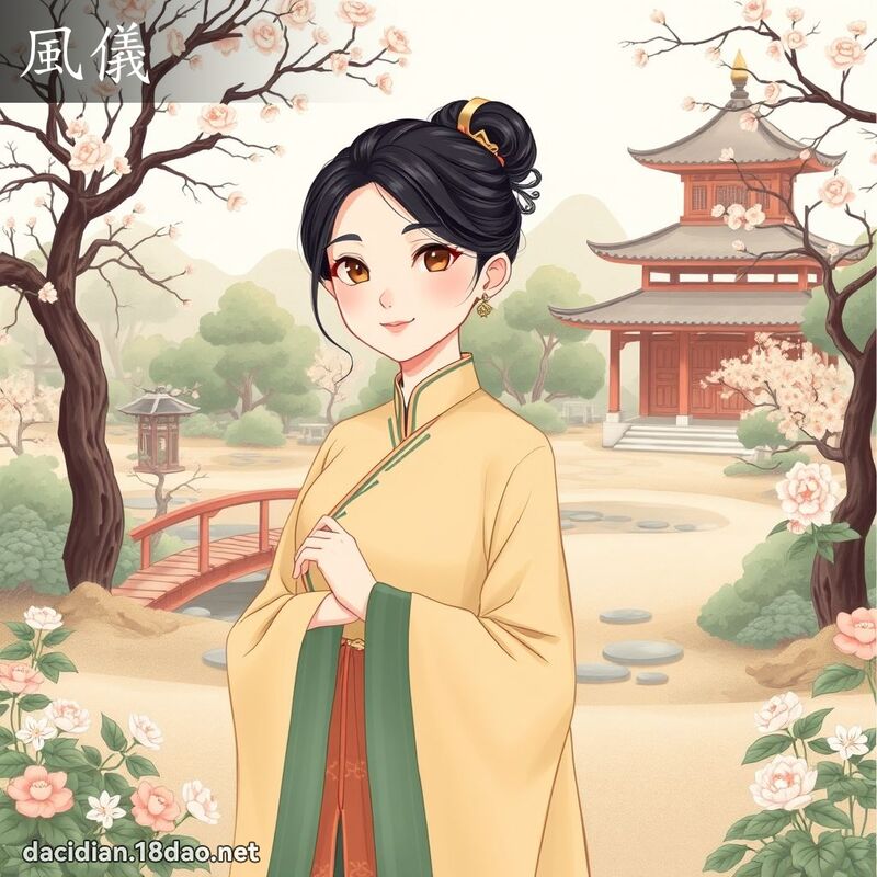 風儀 - 國語大辭典配圖