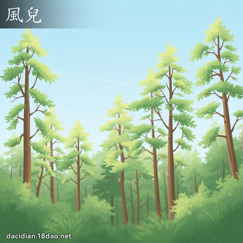 風兒 - 國語大辭典配圖
