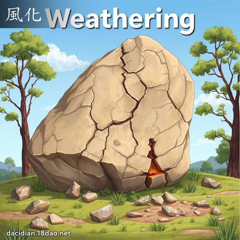 風化 - 國語大辭典配圖