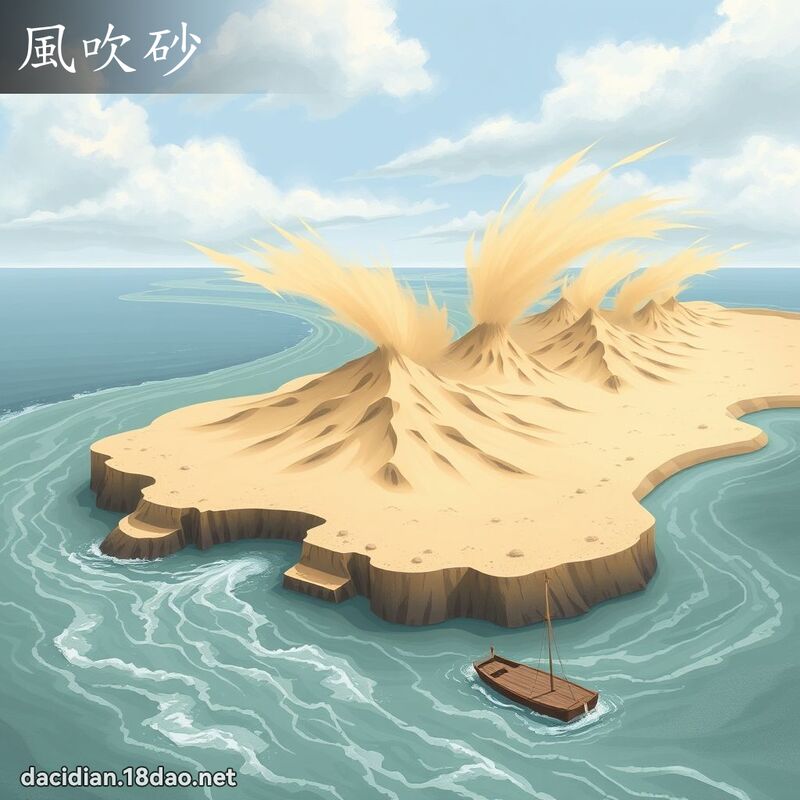 風吹砂 - 國語大辭典配圖