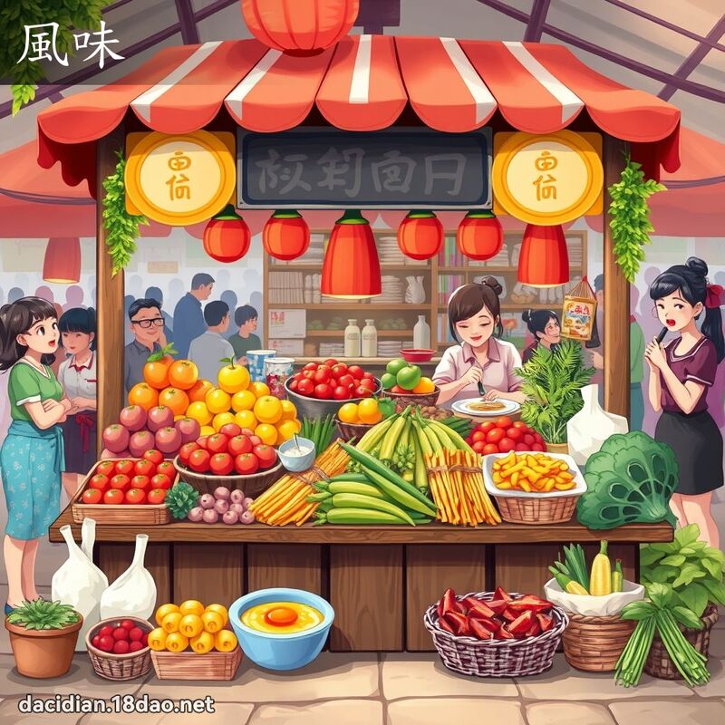 風味 - 國語大辭典配圖