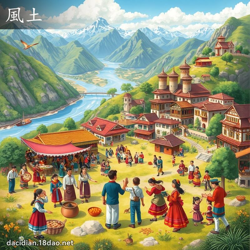 风土 - 国语大辞典配图