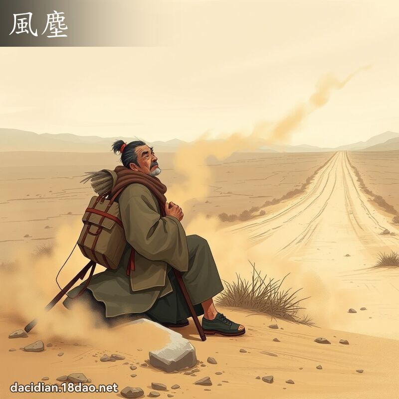 风尘 - 国语大辞典配图