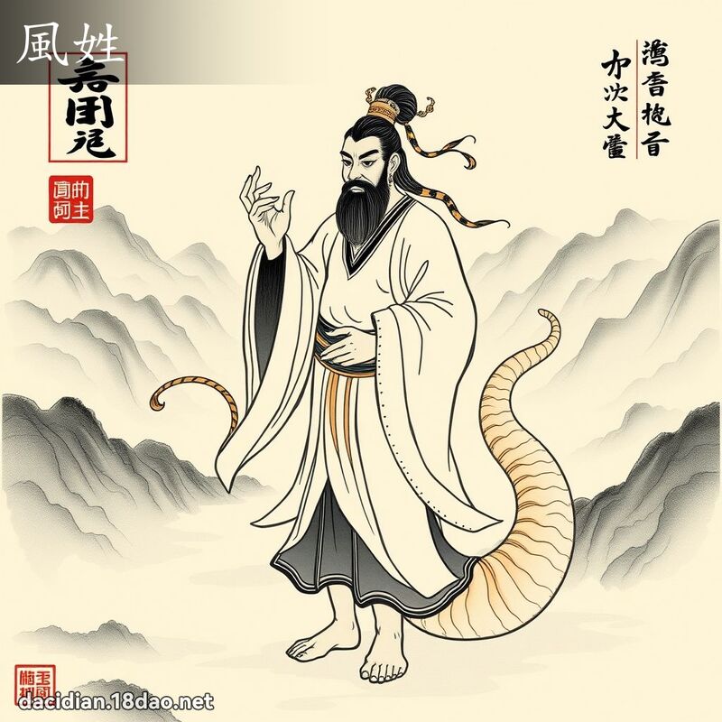 风姓 - 国语大辞典配图