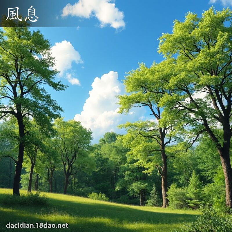 風息 - 國語大辭典配圖
