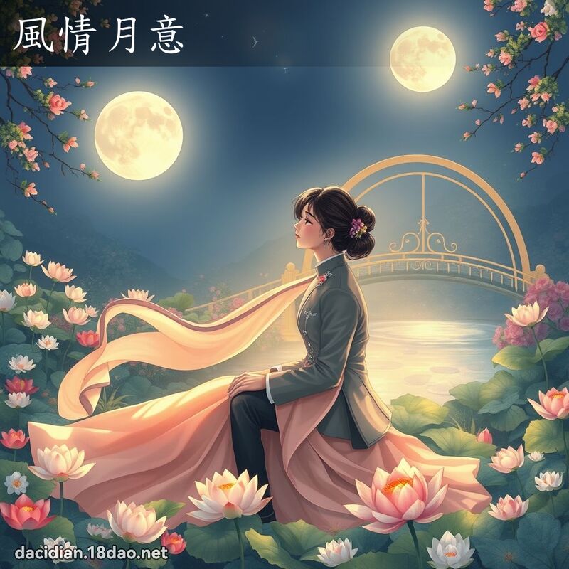 风情月意 - 国语大辞典配图