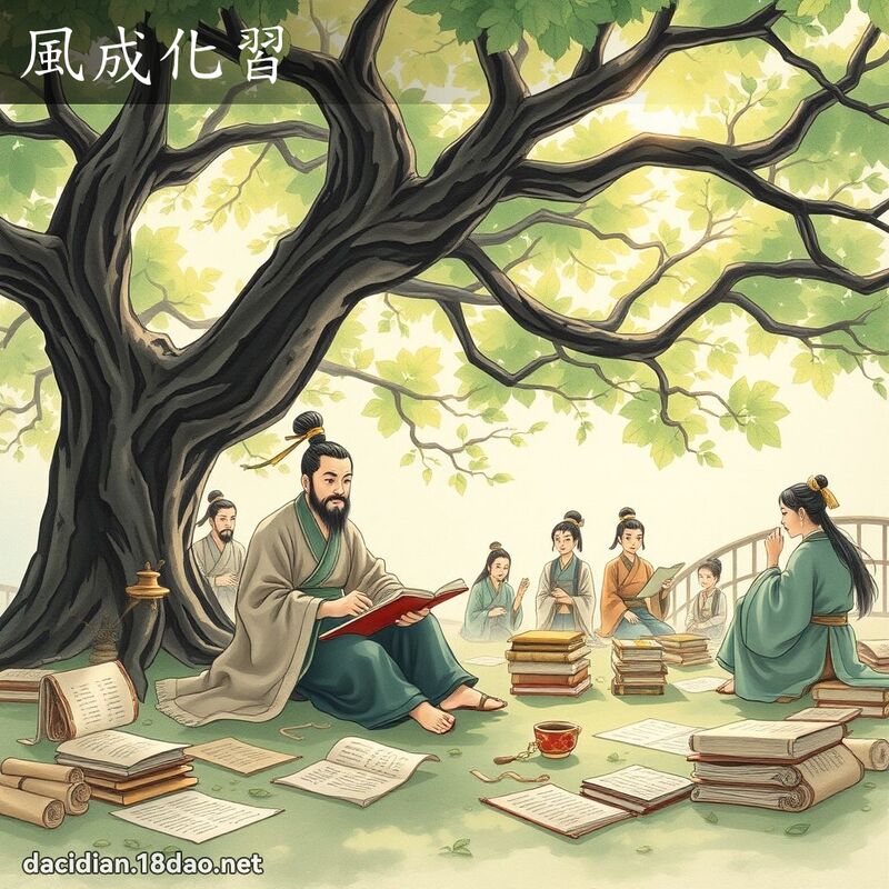 風成化習 - 國語大辭典配圖