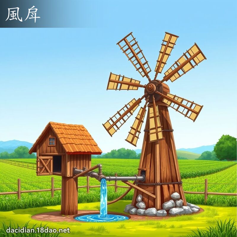 風戽 - 國語大辭典配圖