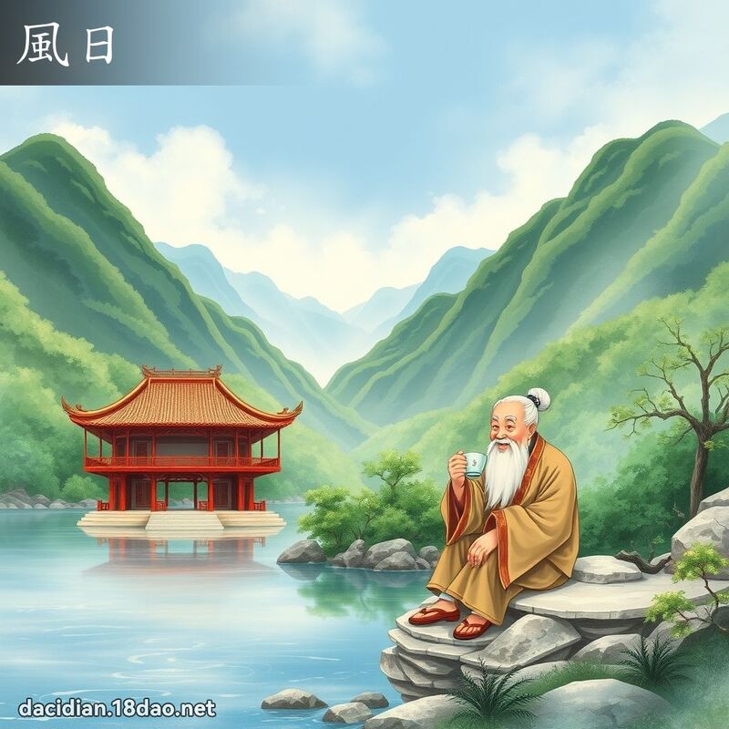 風日 - 國語大辭典配圖