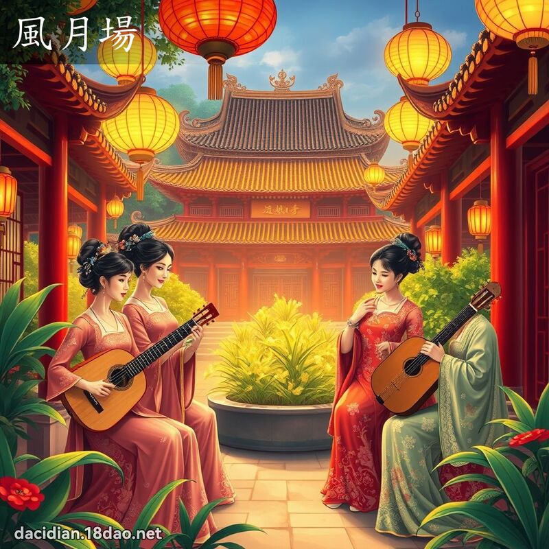 風月場 - 國語大辭典配圖