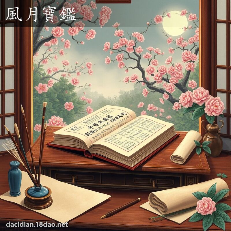 风月宝鑑 - 国语大辞典配图