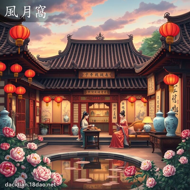 風月窩 - 國語大辭典配圖