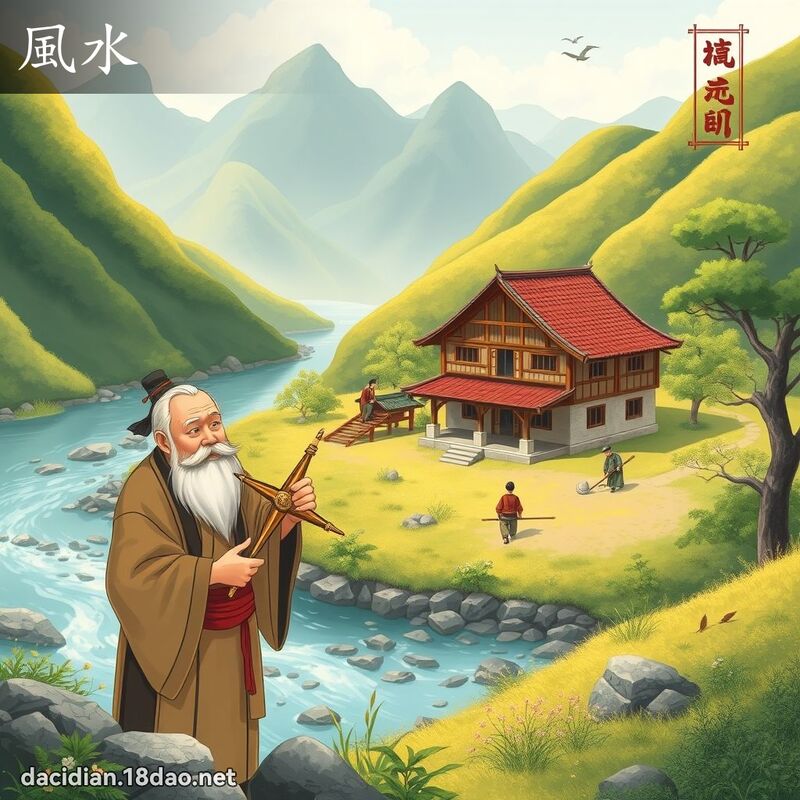 风水 - 国语大辞典配图