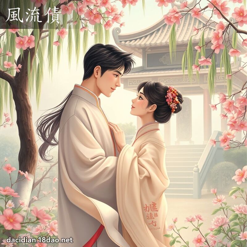 風流債 - 國語大辭典配圖