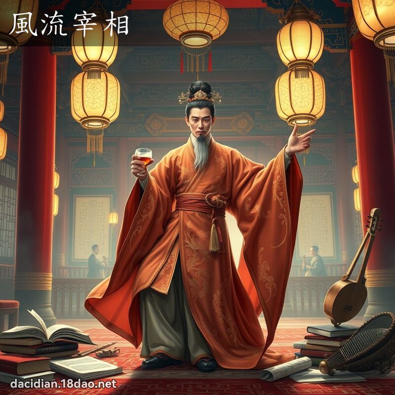 風流宰相 - 國語大辭典配圖