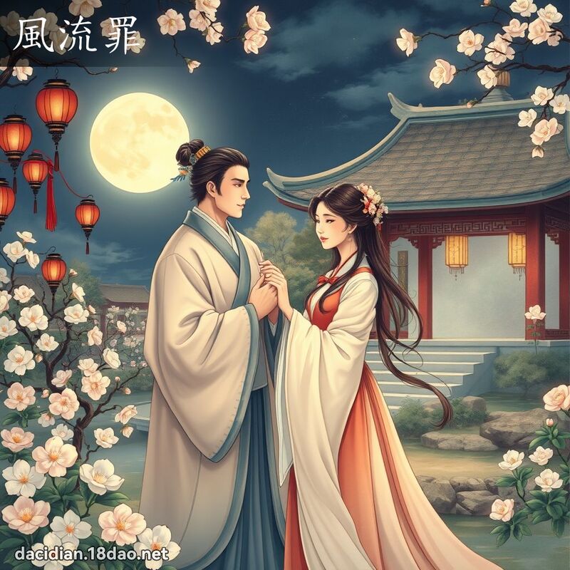 风流罪 - 国语大辞典配图