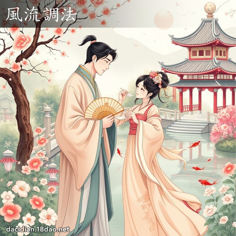 風流調法 - 國語大辭典配圖