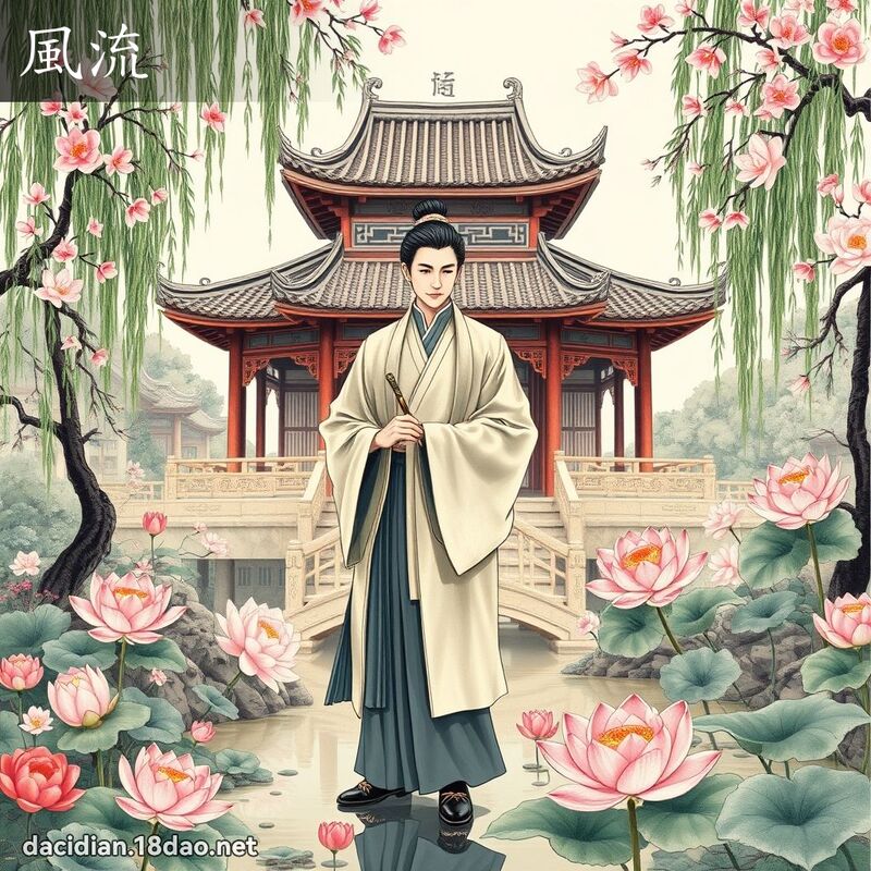 風流 - 國語大辭典配圖