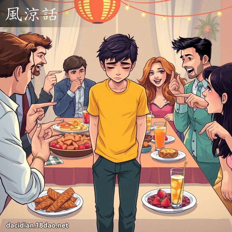 風涼話 - 國語大辭典配圖