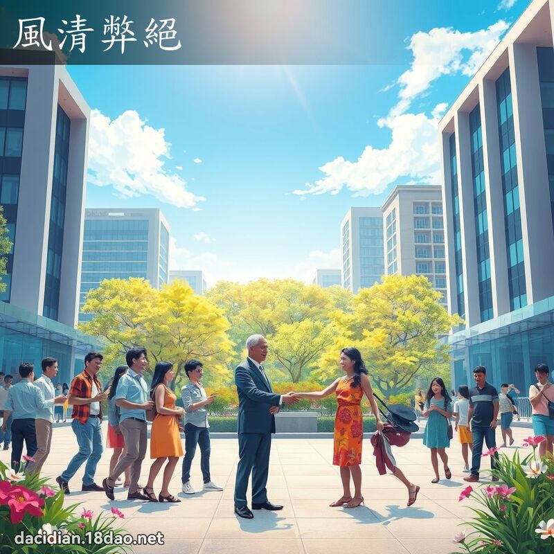 风清弊绝 - 国语大辞典配图