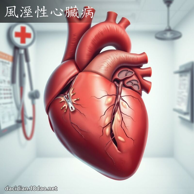風溼性心臟病 - 國語大辭典配圖