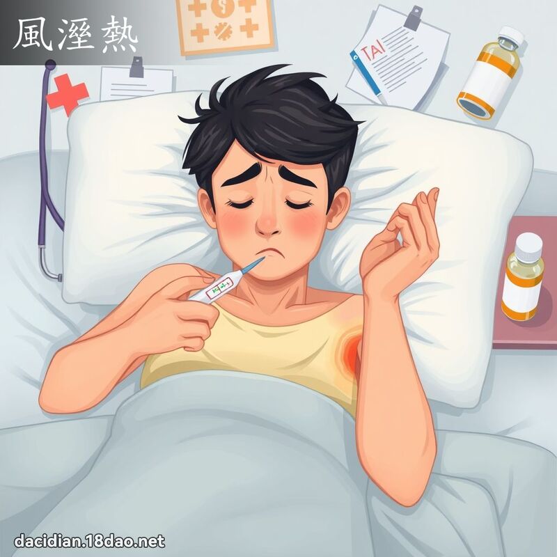 風溼熱 - 國語大辭典配圖