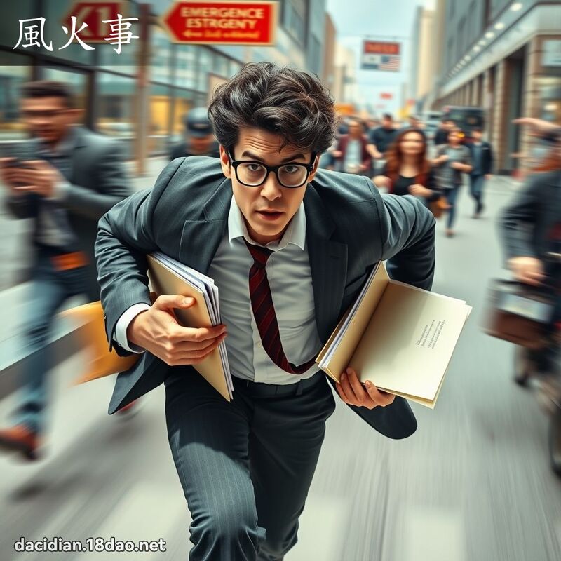 風火事 - 國語大辭典配圖