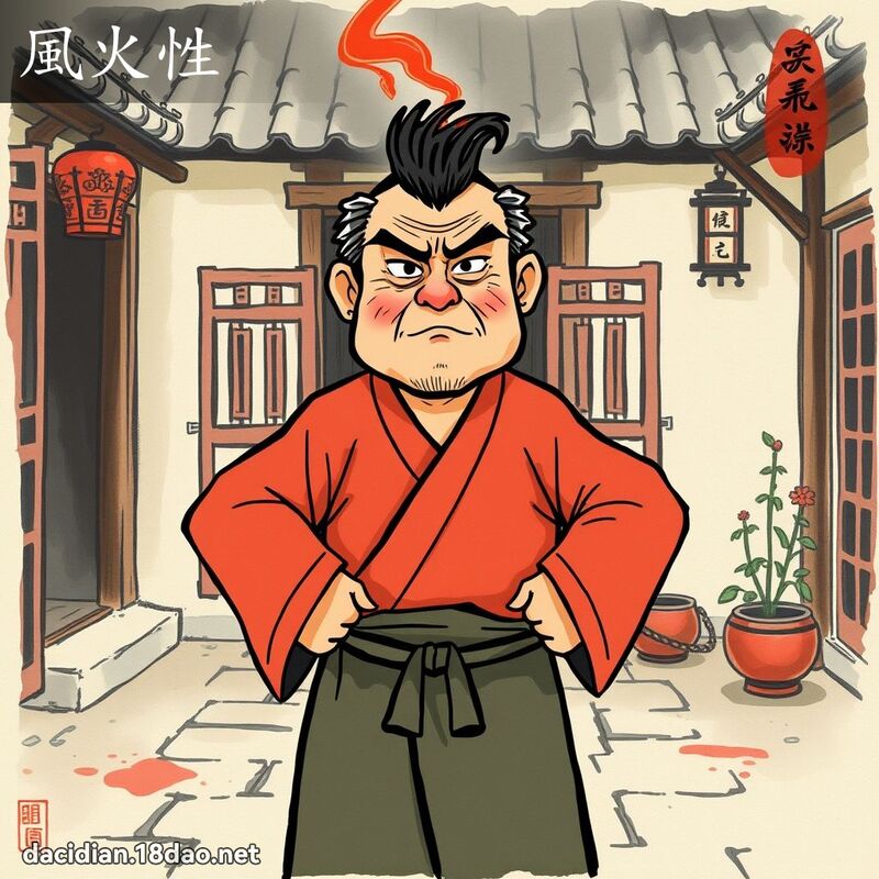 风火性 - 国语大辞典配图
