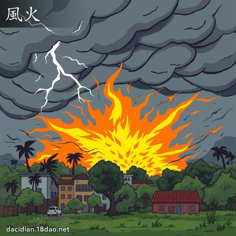 風火 - 國語大辭典配圖