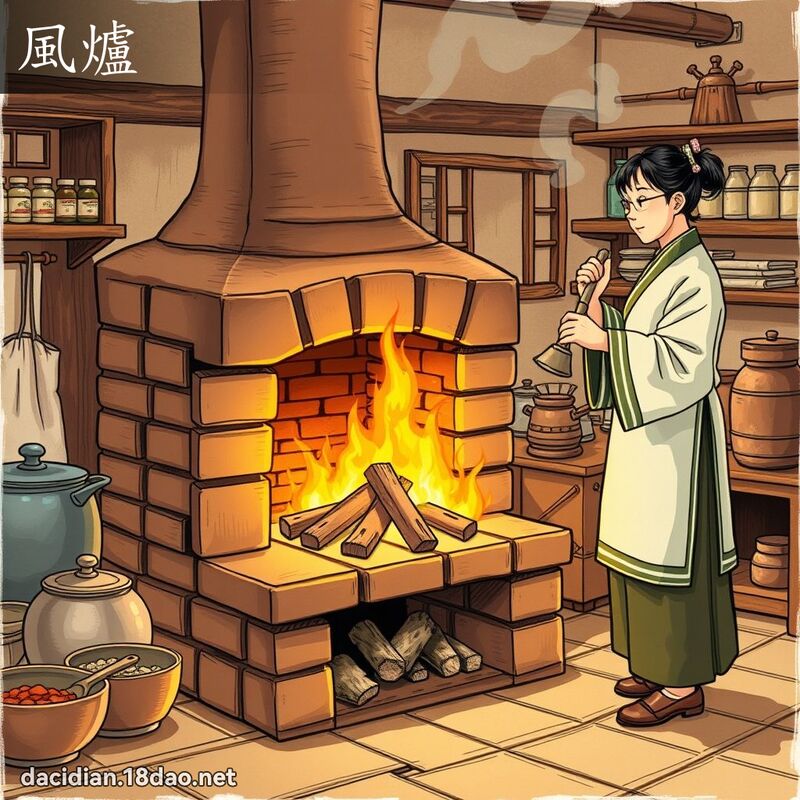 風爐 - 國語大辭典配圖