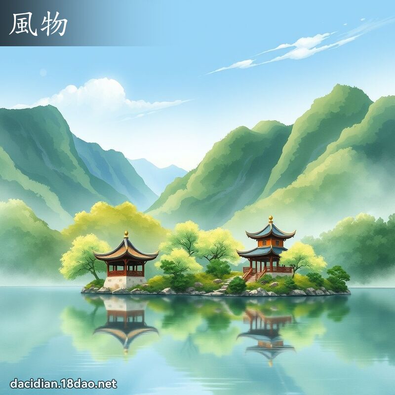 风物 - 国语大辞典配图