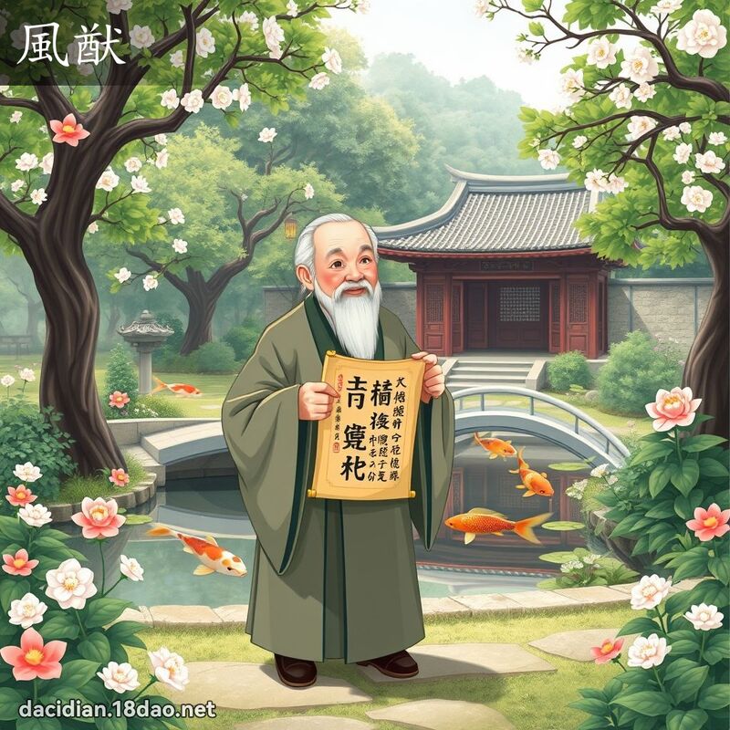 风猷 - 国语大辞典配图
